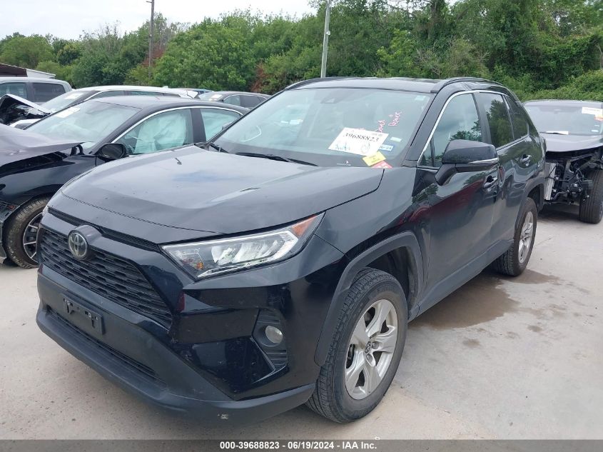 2021 Toyota Rav4 Xle/Xle Premium VIN: 2T3W1RFV9MW153430 Lot: 39688823