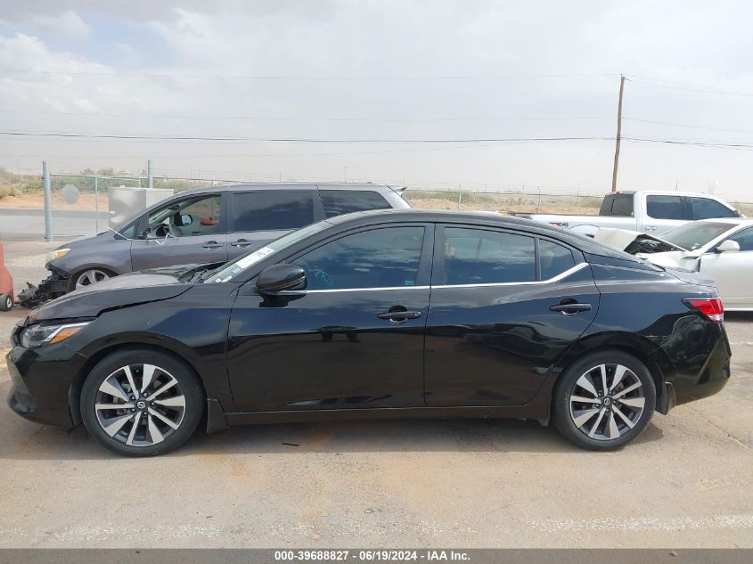 2020 Nissan Sentra Sv Xtronic Cvt VIN: 3N1AB8CV7LY297883 Lot: 39688827