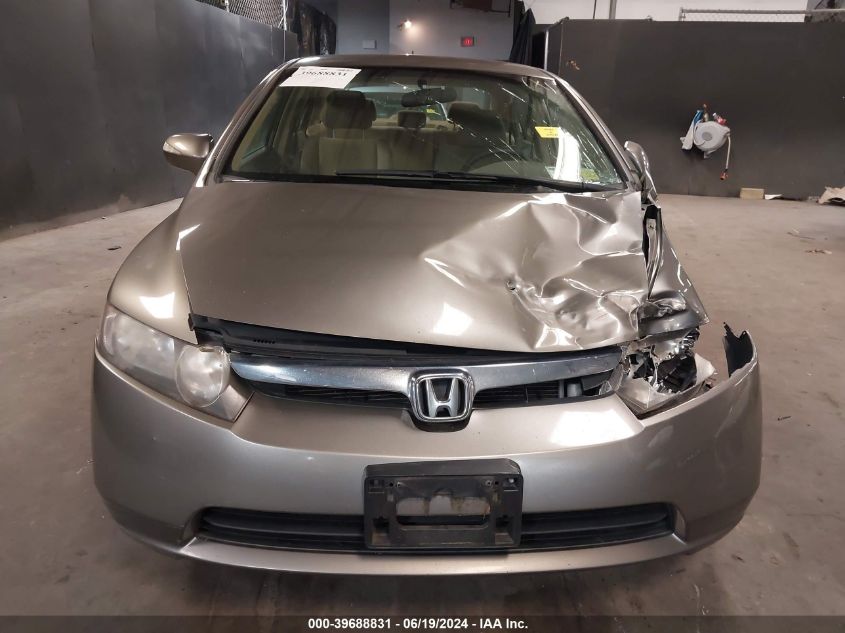 2008 Honda Civic Hybrid VIN: JHMFA36208S025920 Lot: 39688831