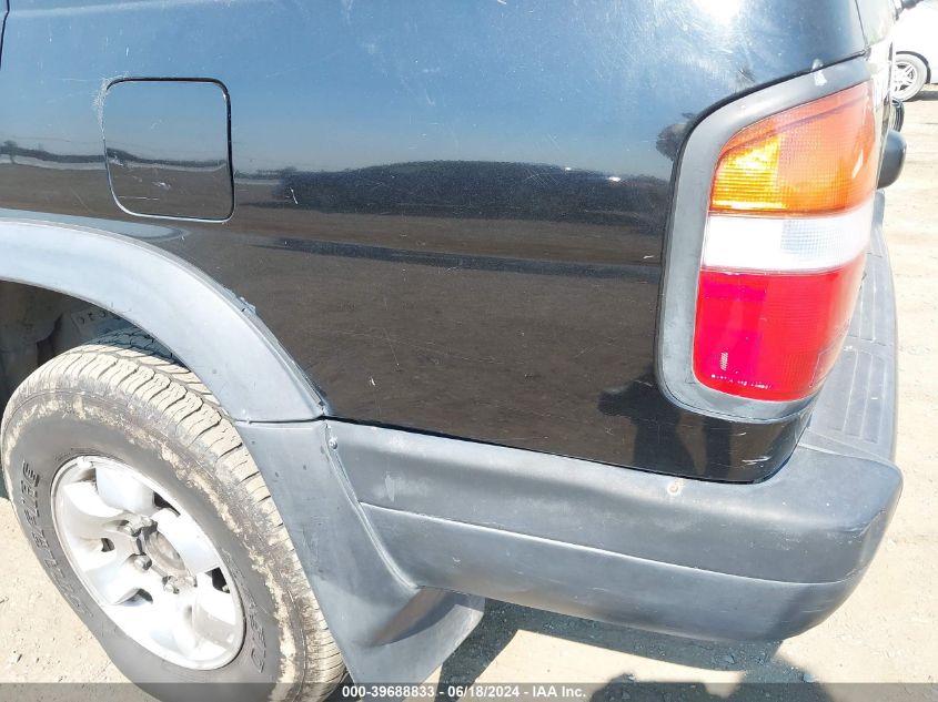 1998 Nissan Pathfinder Le/Se/Xe VIN: JN8AR05Y1WW242489 Lot: 39688833