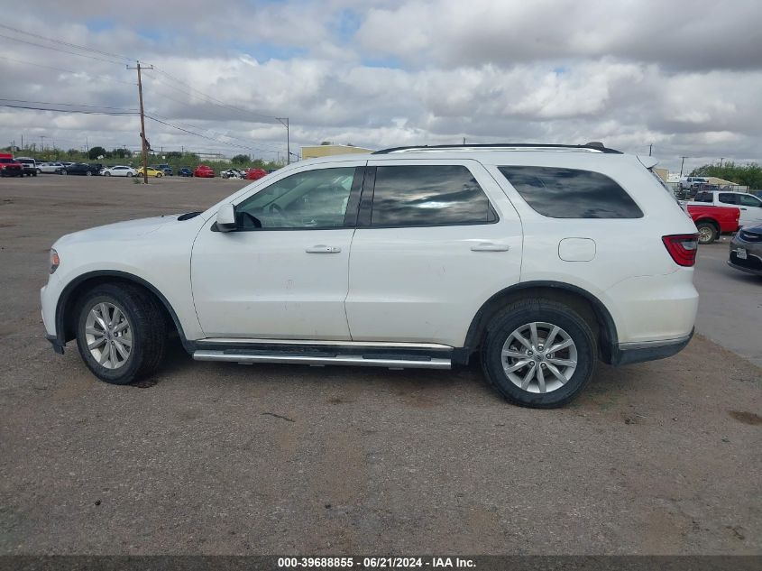 2020 Dodge Durango Sxt Plus Awd VIN: 1C4RDJAG7LC382365 Lot: 39688855