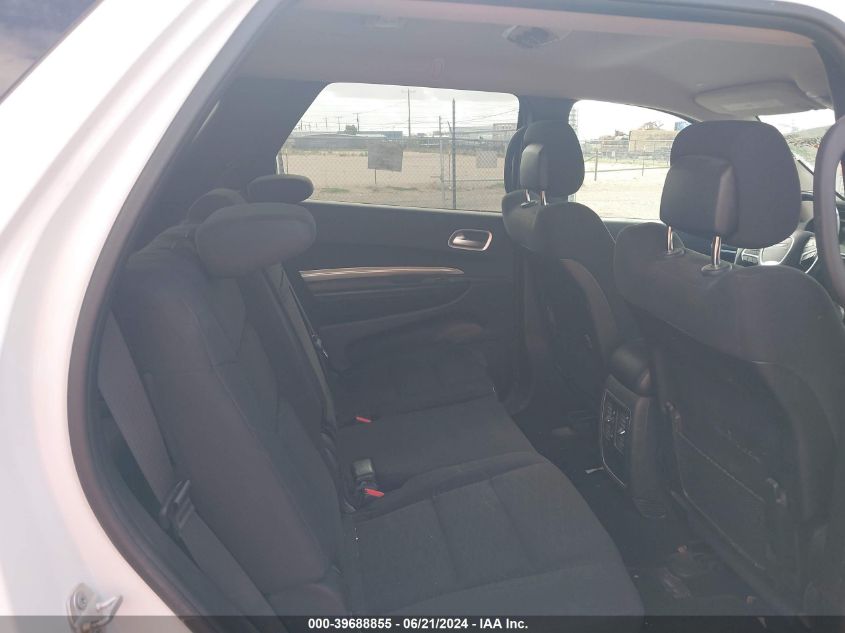 2020 Dodge Durango Sxt Plus Awd VIN: 1C4RDJAG7LC382365 Lot: 39688855