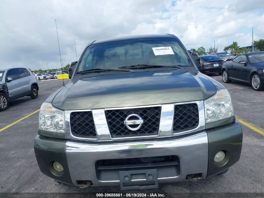 2005 Nissan Titan Le VIN: 1N6AA06B05N553510 Lot: 39688861