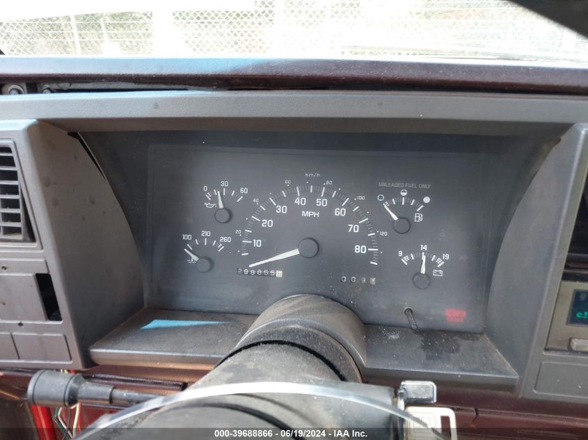 1992 Chevrolet Gmt-400 K1500 VIN: 1GCEK14Z4NZ150971 Lot: 39688866