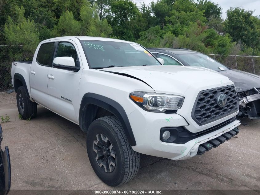 2021 Toyota Tacoma Double Cab/Sr5/Trd Sport/Trd Off Road VIN: 5TFAZ5CN1MX106985 Lot: 39688874