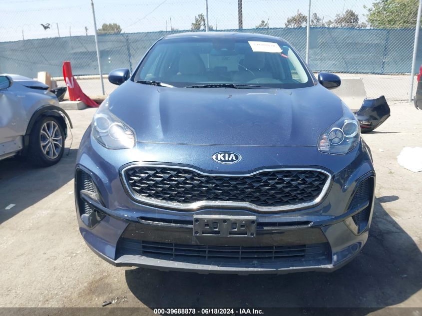 2020 Kia Sportage Lx VIN: KNDPM3AC1L7669760 Lot: 39688878
