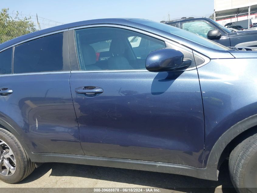 2020 Kia Sportage Lx VIN: KNDPM3AC1L7669760 Lot: 39688878