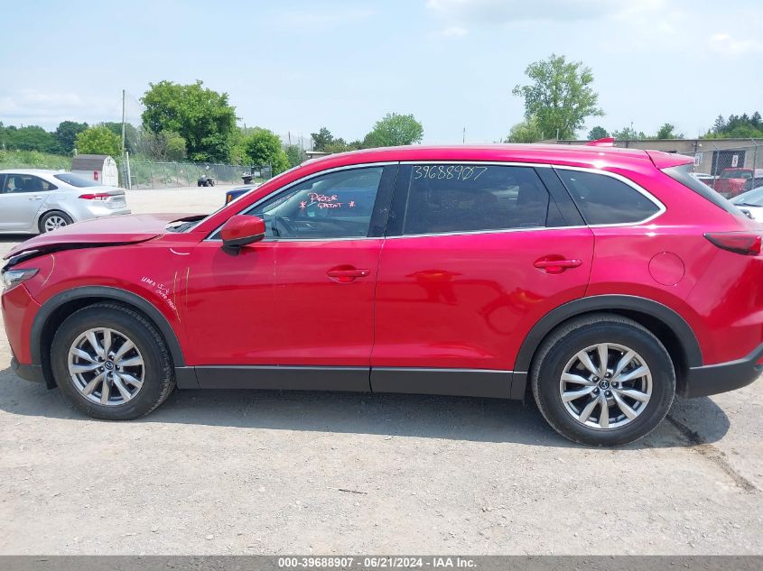 2016 Mazda Cx-9 Touring VIN: JM3TCBCY0G0126670 Lot: 39688907