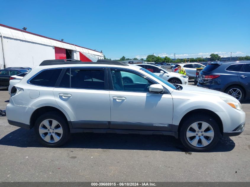 4S4BRCBC7B3321604 2011 Subaru Outback 2.5I Premium