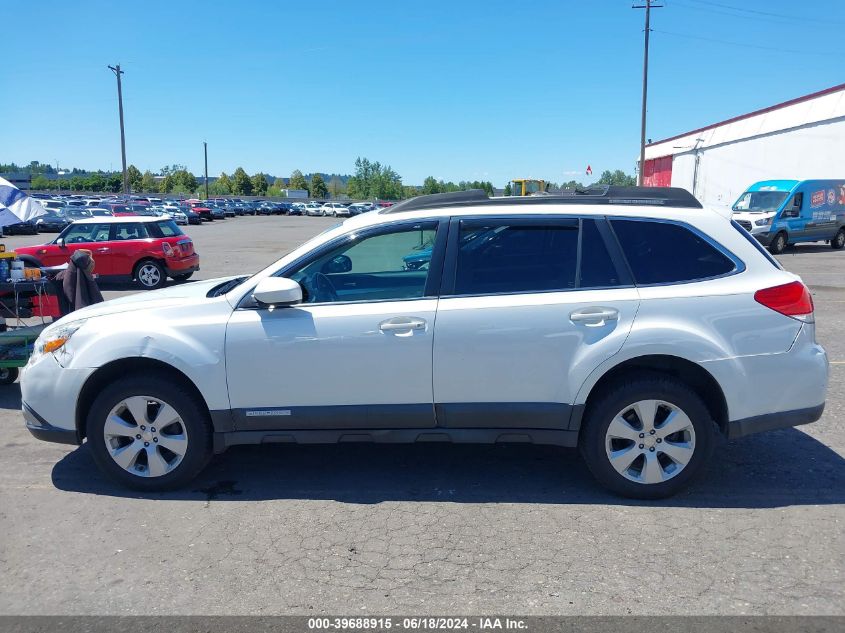 2011 Subaru Outback 2.5I Premium VIN: 4S4BRCBC7B3321604 Lot: 39688915