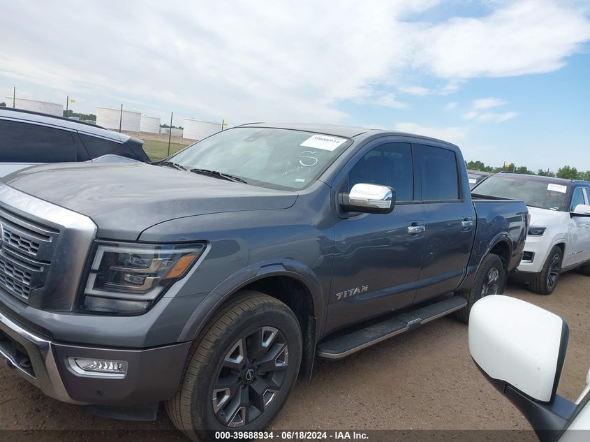 2023 Nissan Titan Platinum Reserve 4X4 VIN: 1N6AA1ED4PN100745 Lot: 39688934