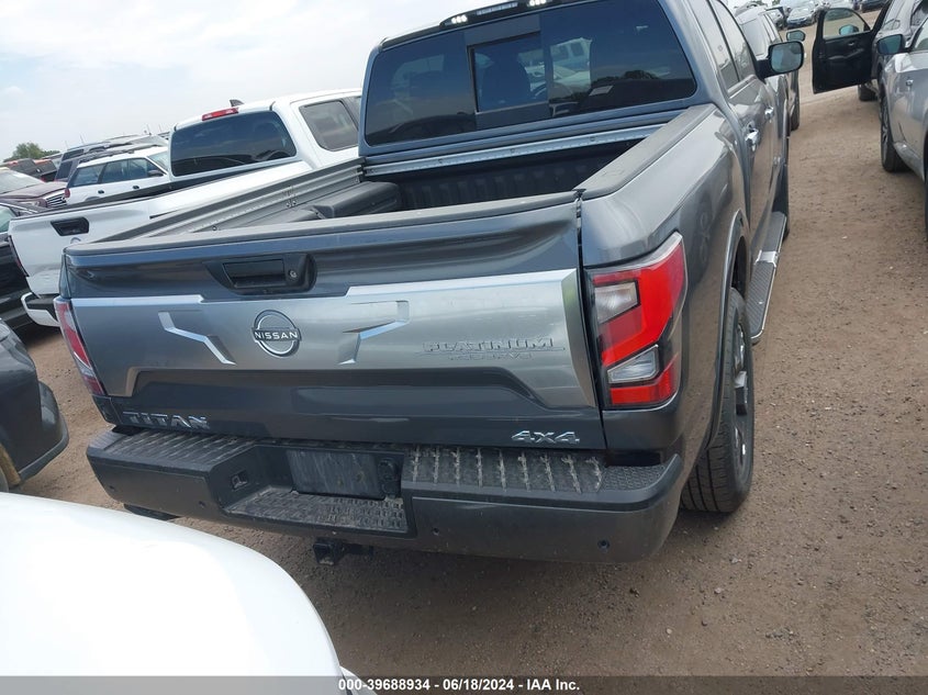2023 Nissan Titan Platinum Reserve 4X4 VIN: 1N6AA1ED4PN100745 Lot: 39688934