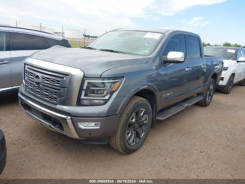 2023 Nissan Titan Platinum Reserve 4X4 VIN: 1N6AA1ED4PN100745 Lot: 39688934