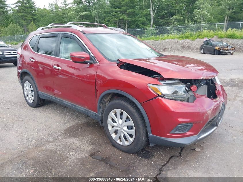 2016 Nissan Rogue S VIN: 5N1AT2MV8GC918810 Lot: 39688948