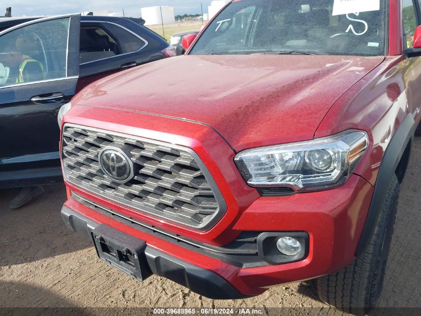 2021 Toyota Tacoma Double Cab/Sr/Sr5/Trd Sport/Trd Off Road/Trd Pro VIN: 3TMCZ5AN2MM425426 Lot: 39688965