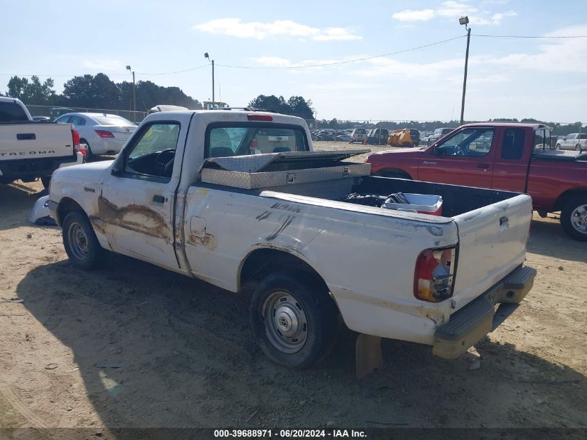 1997 Ford Ranger Splash/Xl/Xlt VIN: 1FTCR10U0VUC65142 Lot: 39688971