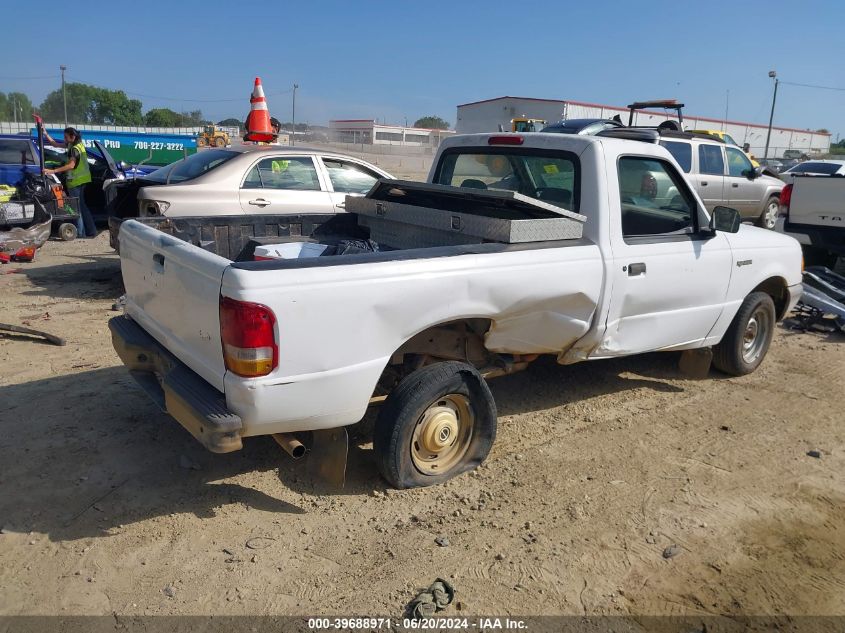 1997 Ford Ranger Splash/Xl/Xlt VIN: 1FTCR10U0VUC65142 Lot: 39688971