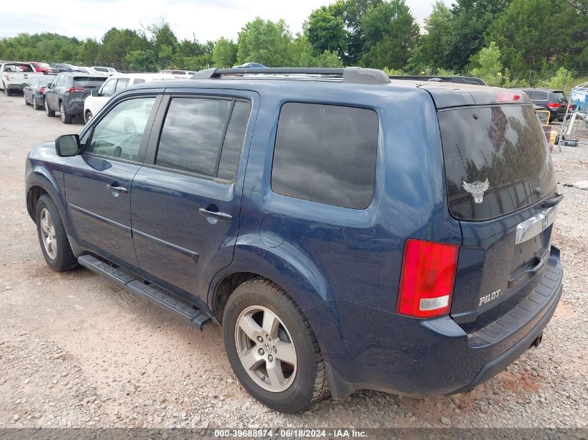 2009 Honda Pilot Ex-L VIN: 5FNYF48599B046823 Lot: 39688974