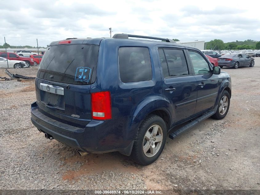 2009 Honda Pilot Ex-L VIN: 5FNYF48599B046823 Lot: 39688974