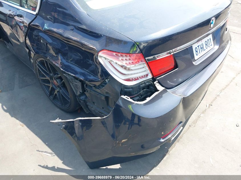 2011 BMW 750 Lxi VIN: WBAKC8C55BC432653 Lot: 39688979