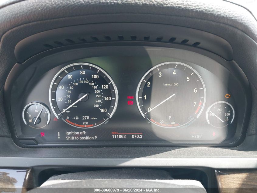 2011 BMW 750 Lxi VIN: WBAKC8C55BC432653 Lot: 39688979