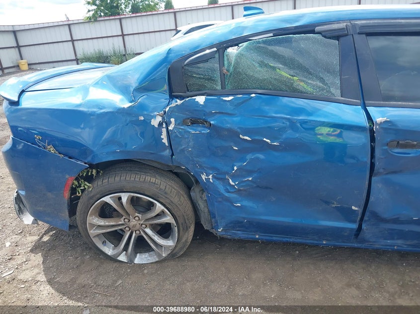2021 Dodge Charger R/T Rwd VIN: 2C3CDXCT4MH592136 Lot: 39688980