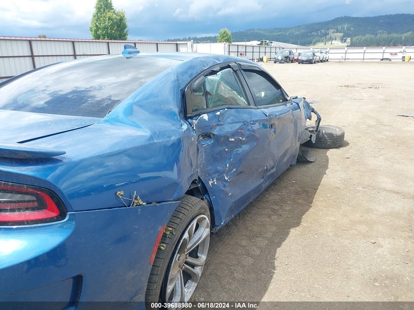2021 Dodge Charger R/T Rwd VIN: 2C3CDXCT4MH592136 Lot: 39688980