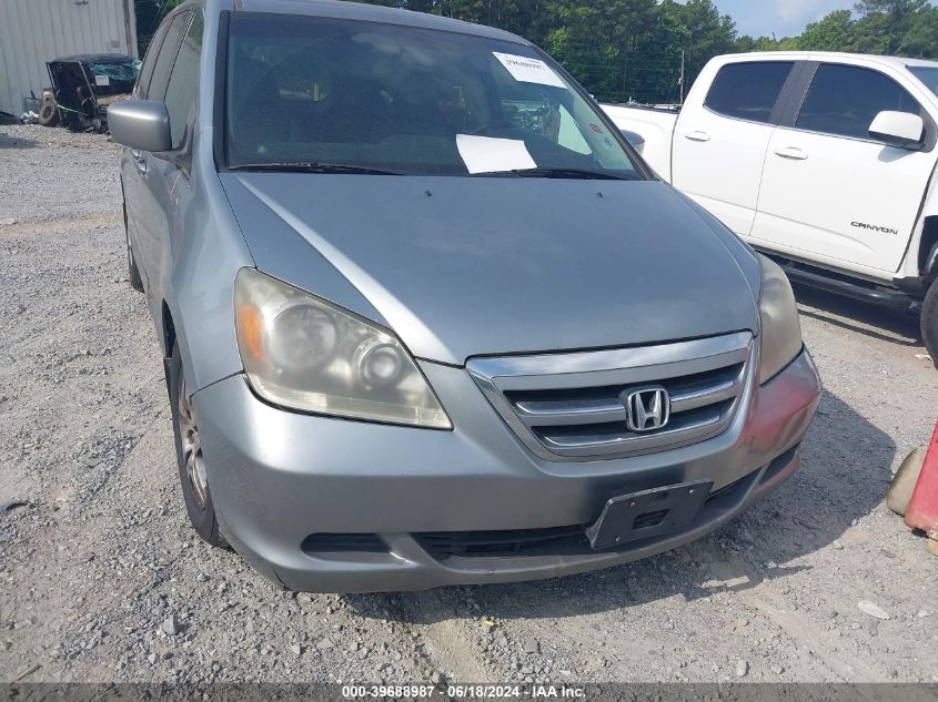 2007 Honda Odyssey Ex-L VIN: 5FNRL38687B095217 Lot: 39688987