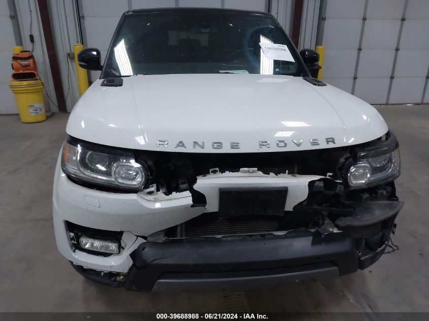 2015 Land Rover Range Rover Sport Se VIN: SALWG2VF2FA608015 Lot: 39688988