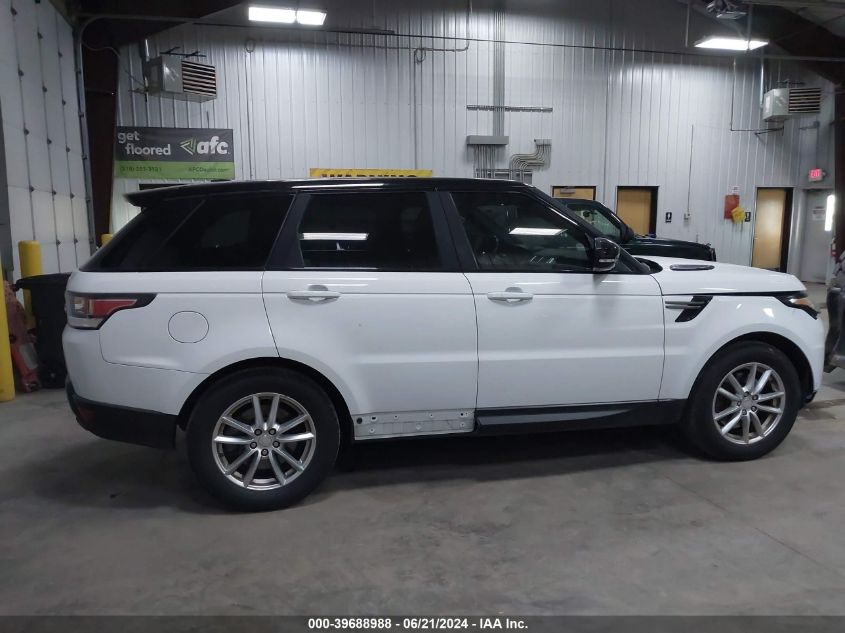 2015 Land Rover Range Rover Sport Se VIN: SALWG2VF2FA608015 Lot: 39688988