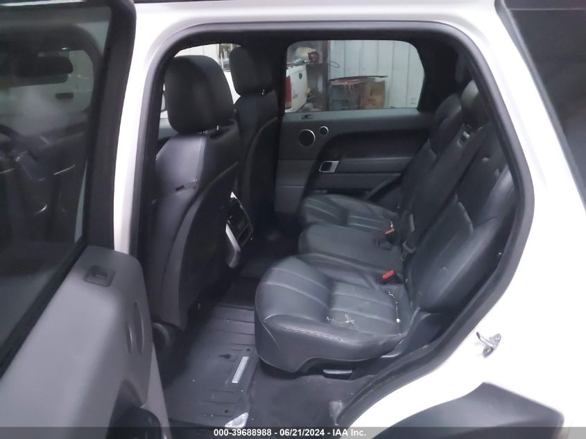 2015 Land Rover Range Rover Sport Se VIN: SALWG2VF2FA608015 Lot: 39688988