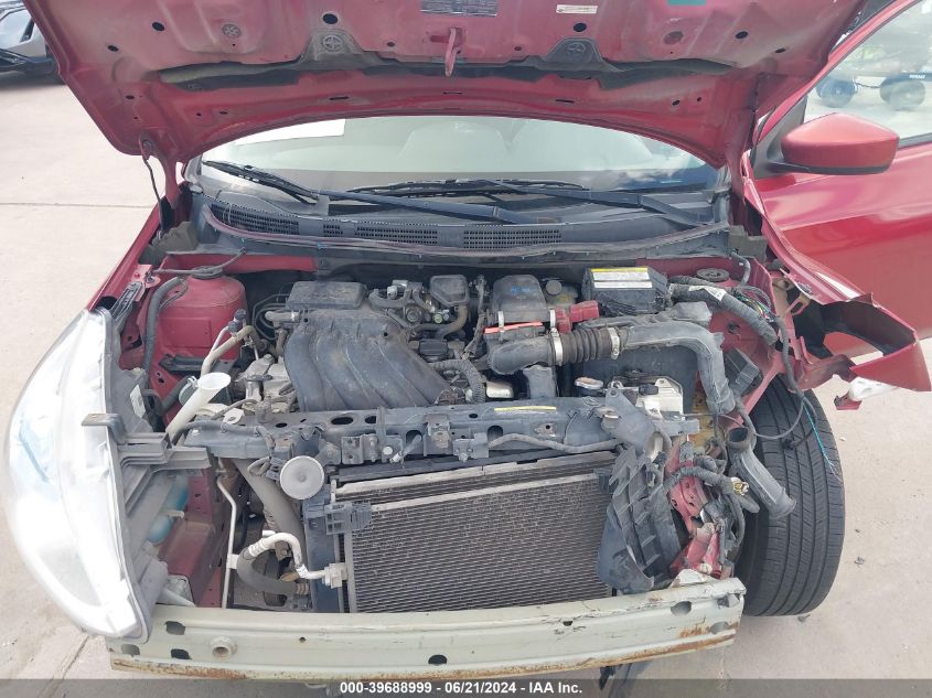 2017 Nissan Versa 1.6 Sv VIN: 3N1CN7APXHL902935 Lot: 39688999