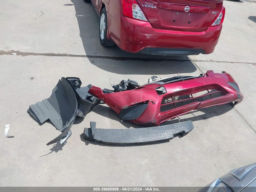 2017 Nissan Versa 1.6 Sv VIN: 3N1CN7APXHL902935 Lot: 39688999