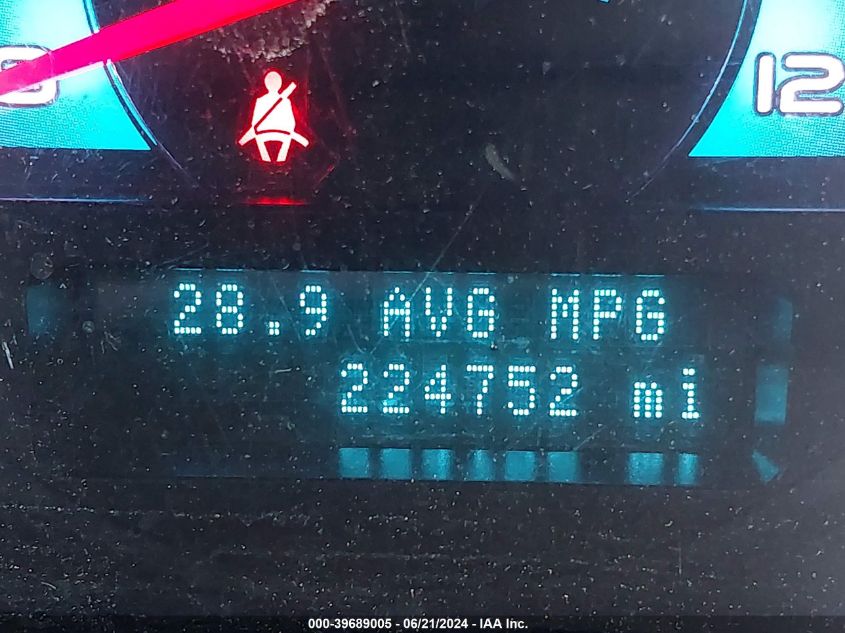 2011 Ford Fusion Se VIN: 3FAHP0HA7BR234334 Lot: 39689005