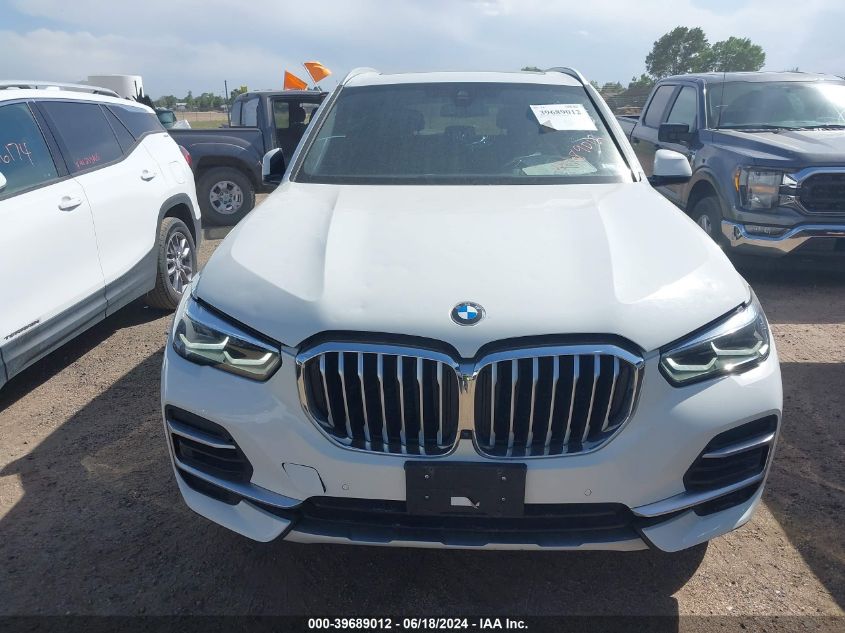 2023 BMW X5 xDrive40I VIN: 5UXCR6C05P9P20898 Lot: 39689012