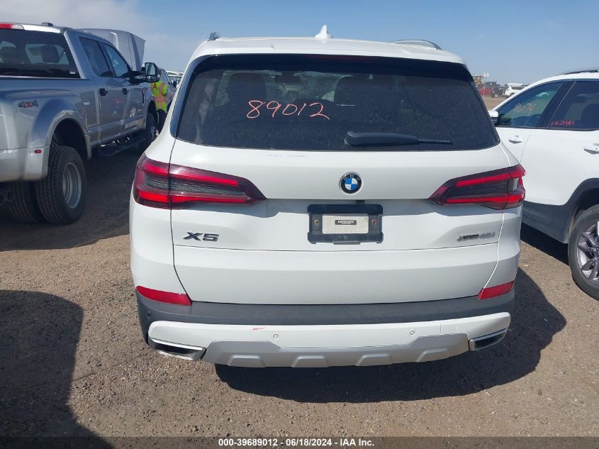 2023 BMW X5 xDrive40I VIN: 5UXCR6C05P9P20898 Lot: 39689012