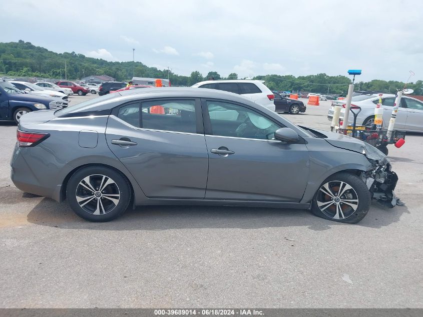 2020 Nissan Sentra Sv Xtronic Cvt VIN: 3N1AB8CV1LY269500 Lot: 39689014