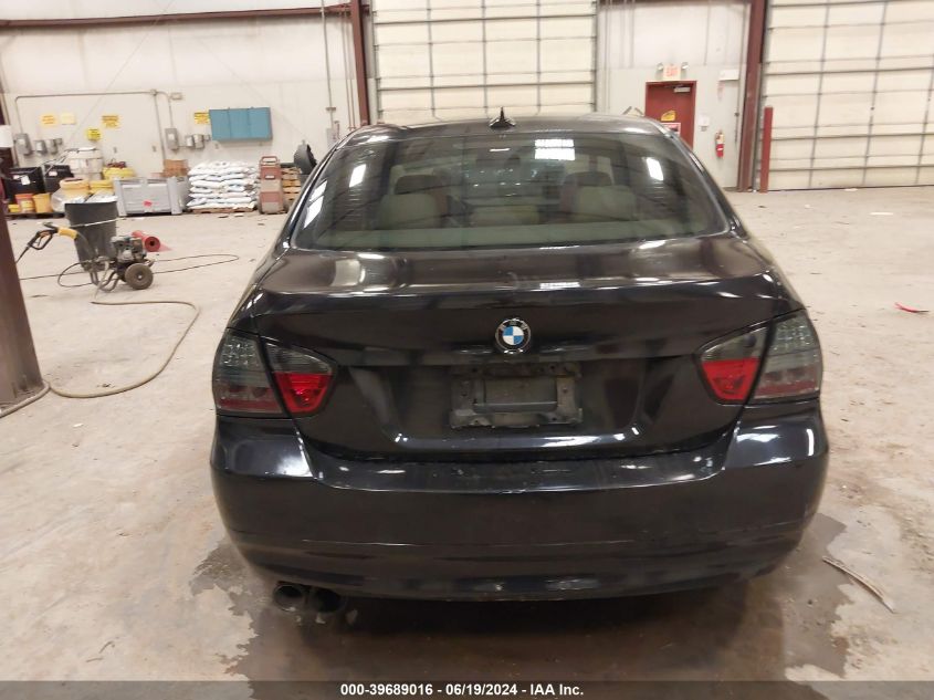2006 BMW 325I VIN: WBAVB13586PS66165 Lot: 39689016