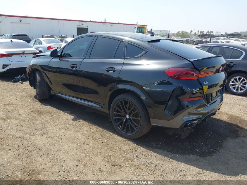 VIN 5UXCY8C01P9N91234 2023 BMW X6, M50I no.3