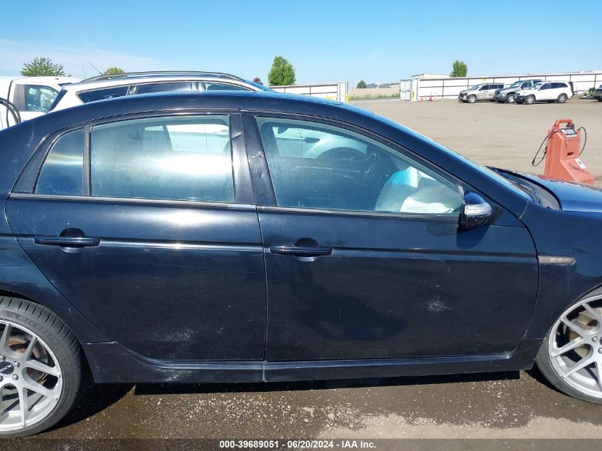 2007 Acura Tl 3.2 VIN: 19UUA66207A021561 Lot: 39689051