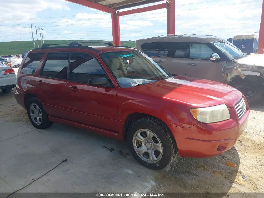 2007 Subaru Forester 2.5X VIN: JF1SG63677H731873 Lot: 39689061