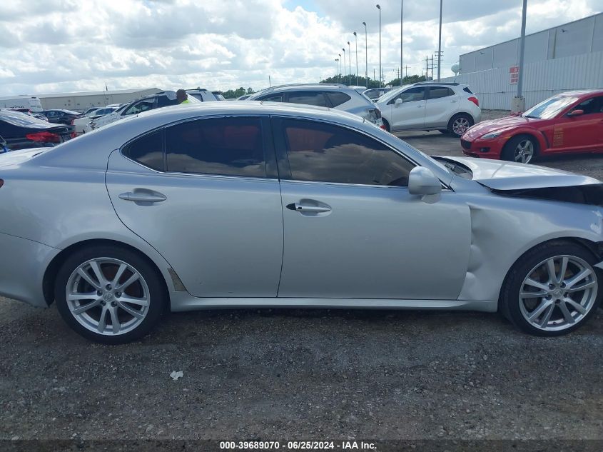 2006 Lexus Is 350 VIN: JTHBE262662000014 Lot: 39689070