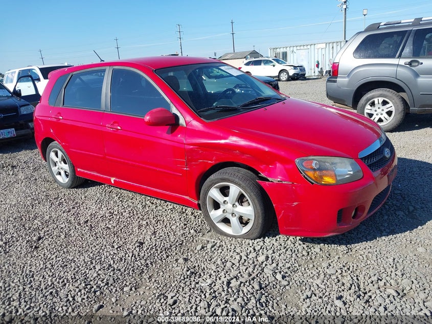 2008 Kia Spectra5 Sx VIN: KNAFE161485016926 Lot: 39689086