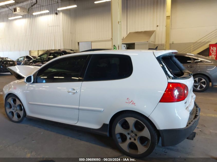 2006 Volkswagen Gti 2-Door VIN: WVWEV71K06W108513 Lot: 39689093