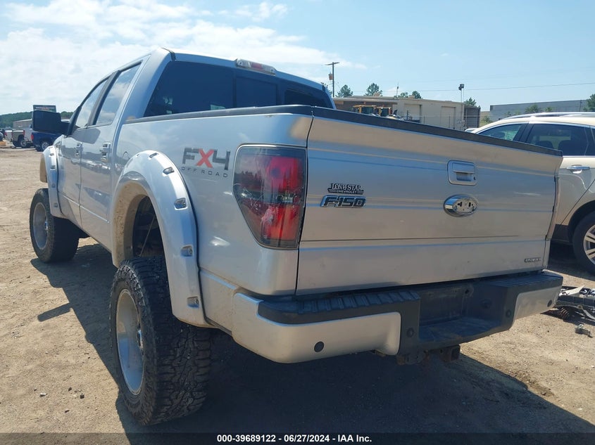 2011 Ford F-150 Supercrew VIN: 1FTFW1EF5BFA19283 Lot: 39689122