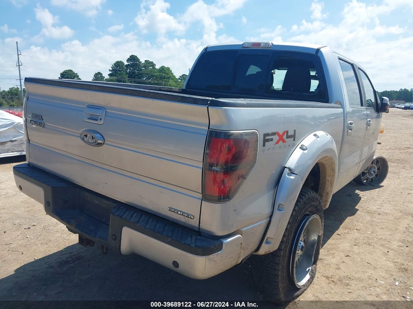 2011 Ford F-150 Supercrew VIN: 1FTFW1EF5BFA19283 Lot: 39689122