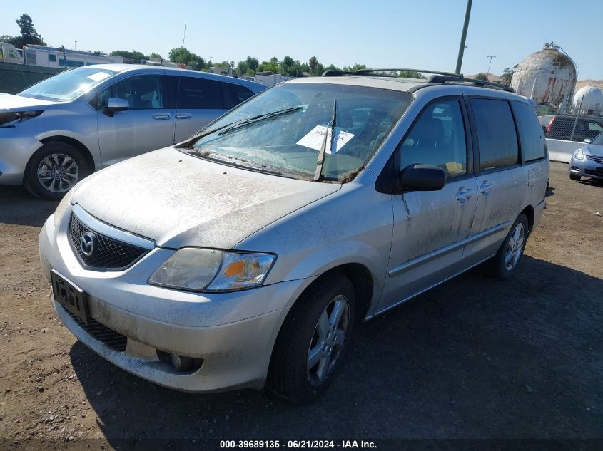 2002 Mazda Mpv Es/Lx VIN: JM3LW28J220309676 Lot: 39689135