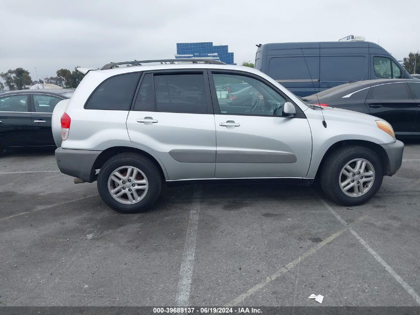 2001 Toyota Rav4 VIN: JTEGH20V510010356 Lot: 39689137