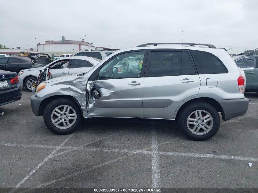 2001 Toyota Rav4 VIN: JTEGH20V510010356 Lot: 39689137
