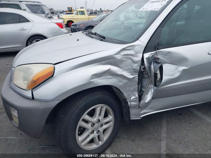 2001 Toyota Rav4 VIN: JTEGH20V510010356 Lot: 39689137
